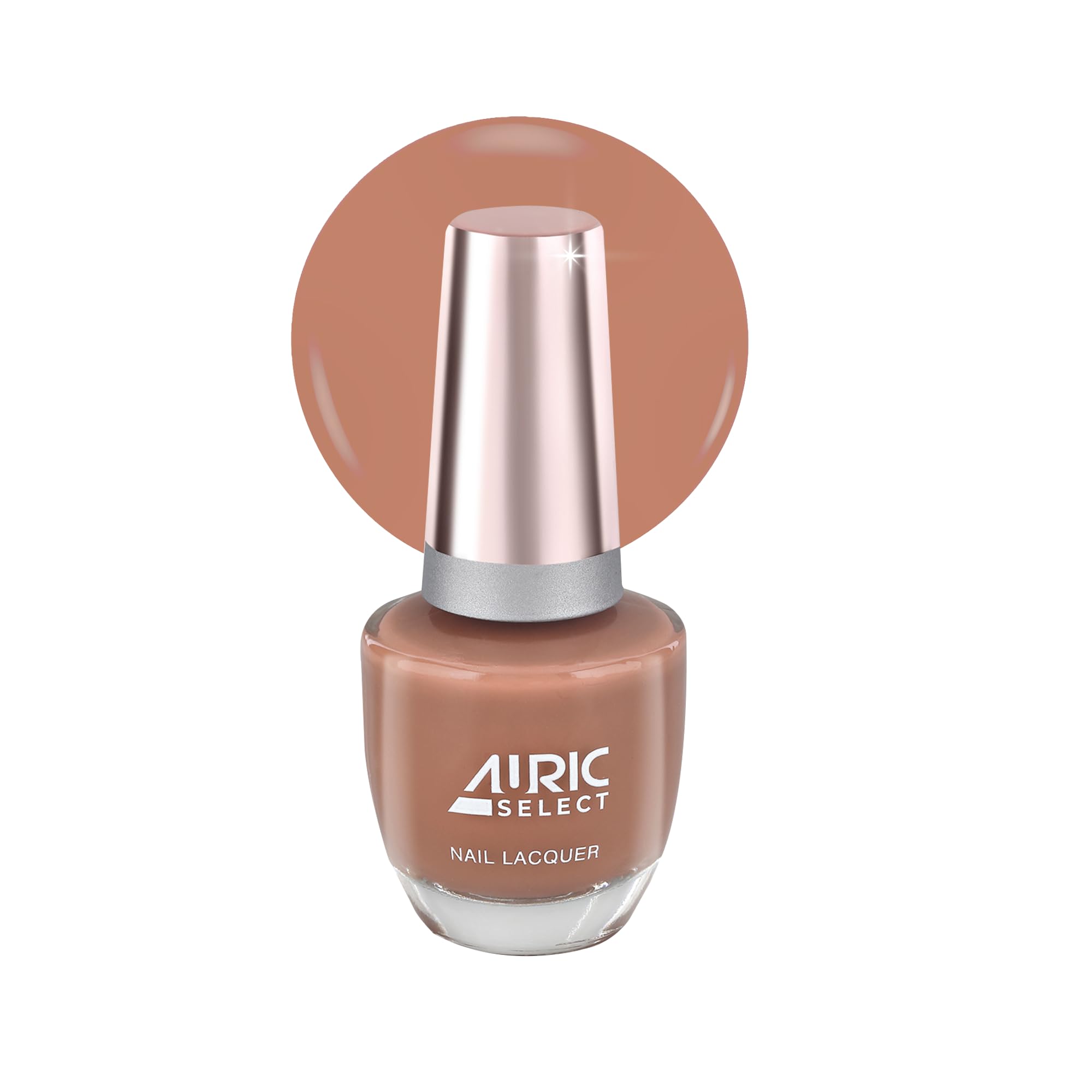 Nail Lacquer | Caramel Sip, 15 ml | Versatile | Long Wear | Dazzle Shine | High-Shine Finish | Rich, Pigmented Colors | Quick-Drying-image-28