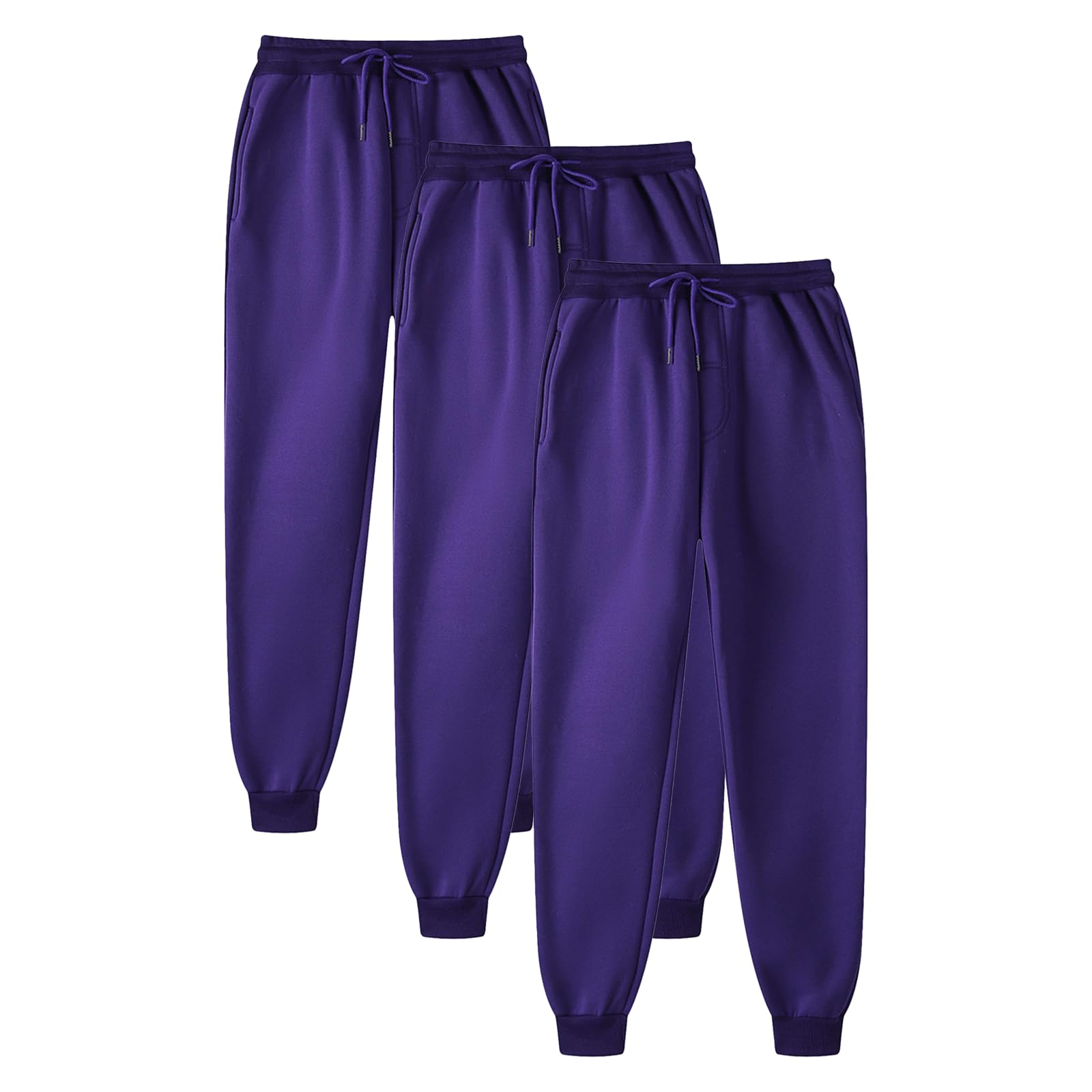 Pantalones De Jogging Mujer Sudaderas Bajas Largas Largas Cintura Elástica