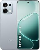 OPPO A6 Pro 5G Smartphone Débloqué, Batterie de 6500mAh, Charge Flash SUPERVOOC 80W, Écran AMOLED 6,57" 120Hz, Dimensity 6300, 8+256 Go, Supercool VC, Caméra AI 50MP + 2MP, IP69, Lunar - 1