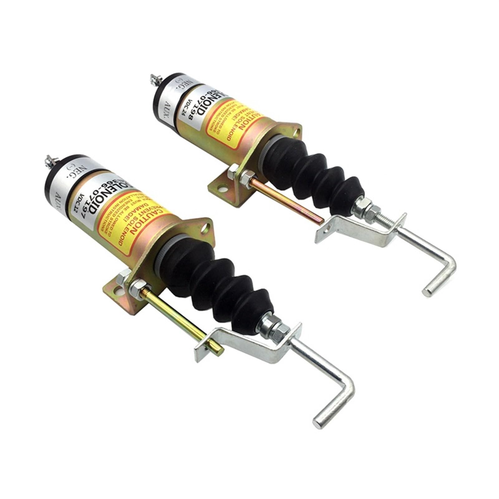 Gadsqdkok 24V Fuel Shutoff Solenoid 366-07197 Sa-3405-T 1502-12C7u2b2s1 Stop Solenoid 12V/ Engine Part