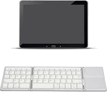 Amazon | 折りたたみ式ワイヤレスキーボード、ポータブル