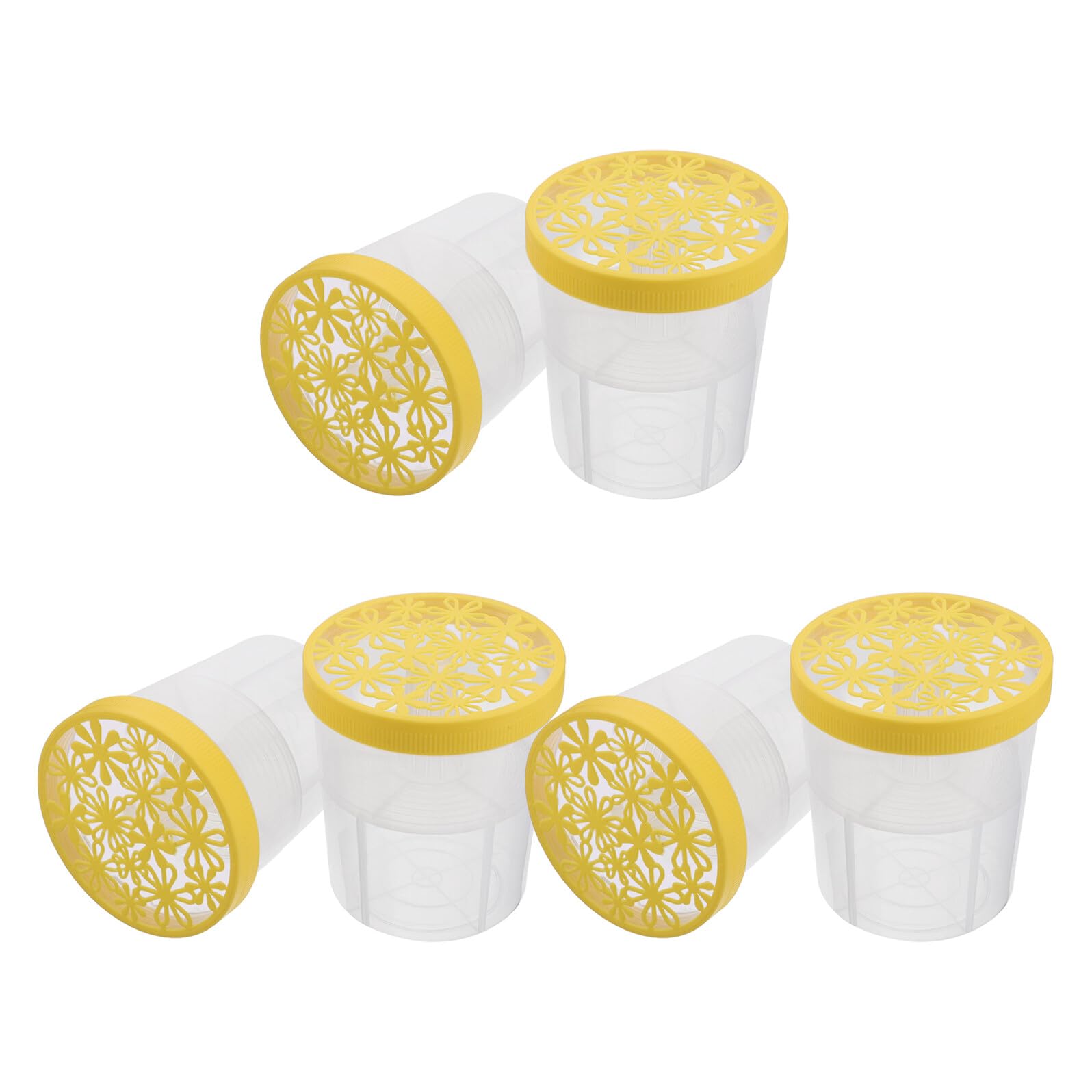 Scatola Deumidificatore Ricaricabile 6 Pezzi in Plastica Gialla