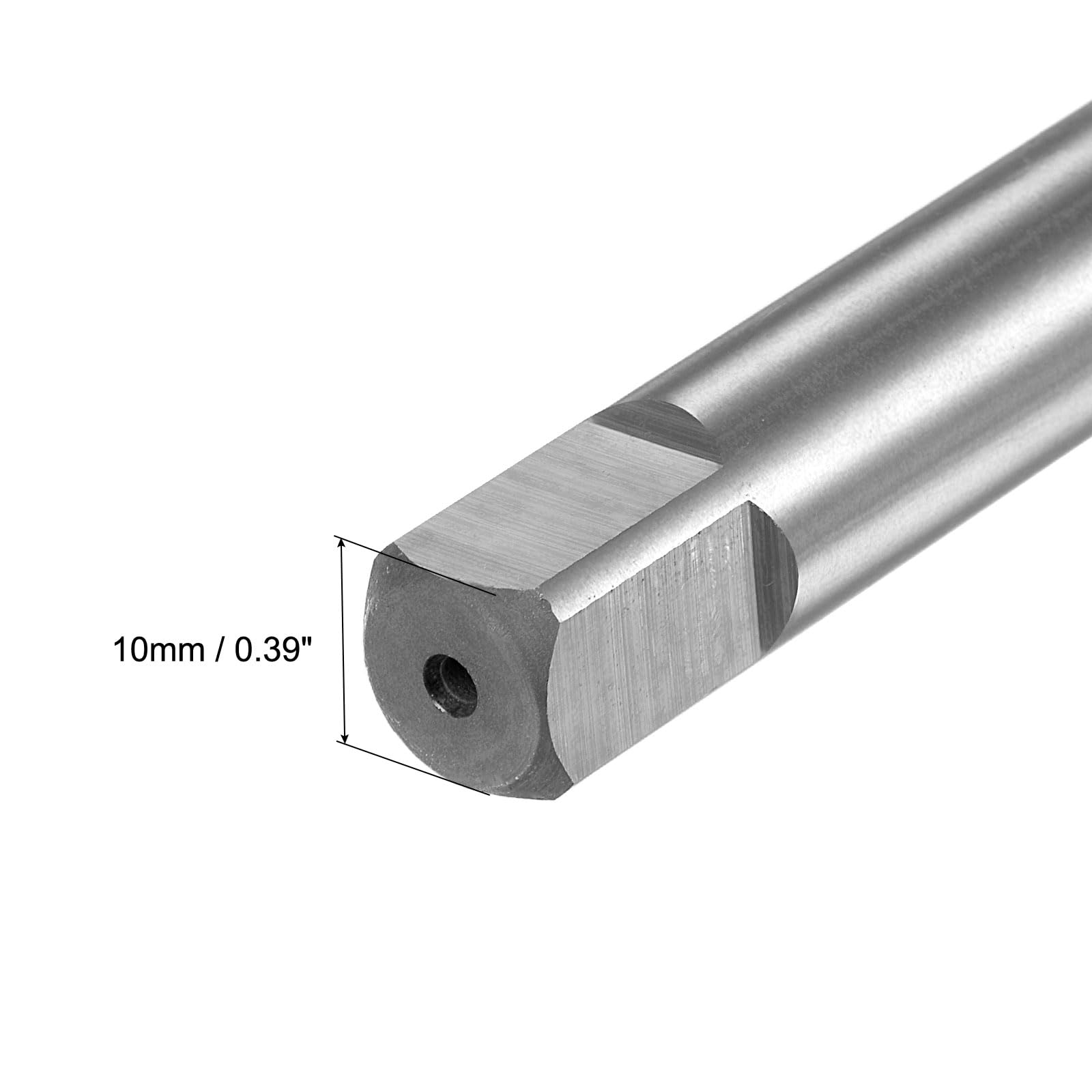 uxcell Tarauds à filetage métrique M16 x 2 H2 160 mm Flûte droite Filetage de fraiseuse Tarauds Outil de réparation