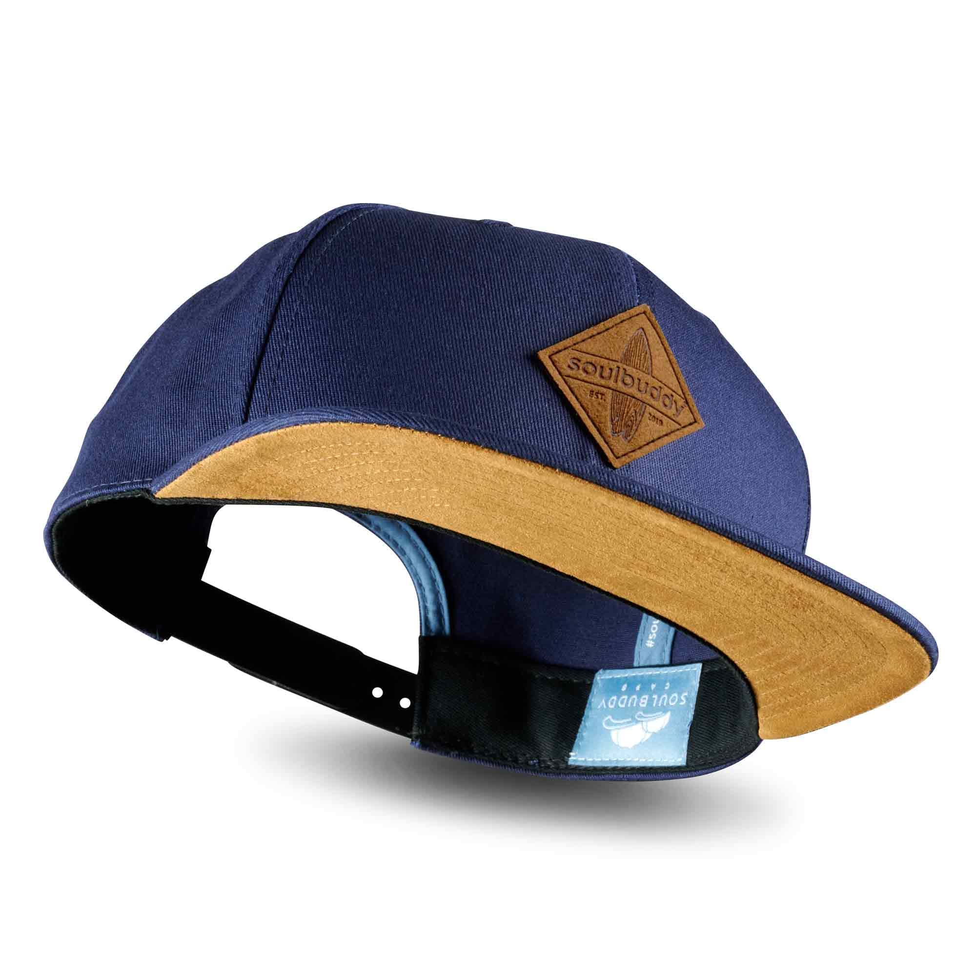 Soulbuddy Snapback Cap Herren & Damen – Basecap Unisex - Verstellbarer Snapback-Verschluss – Bequeme Streetwear Kappe - Outdoor & Freizeit Baseball Cap für Väter – One Size