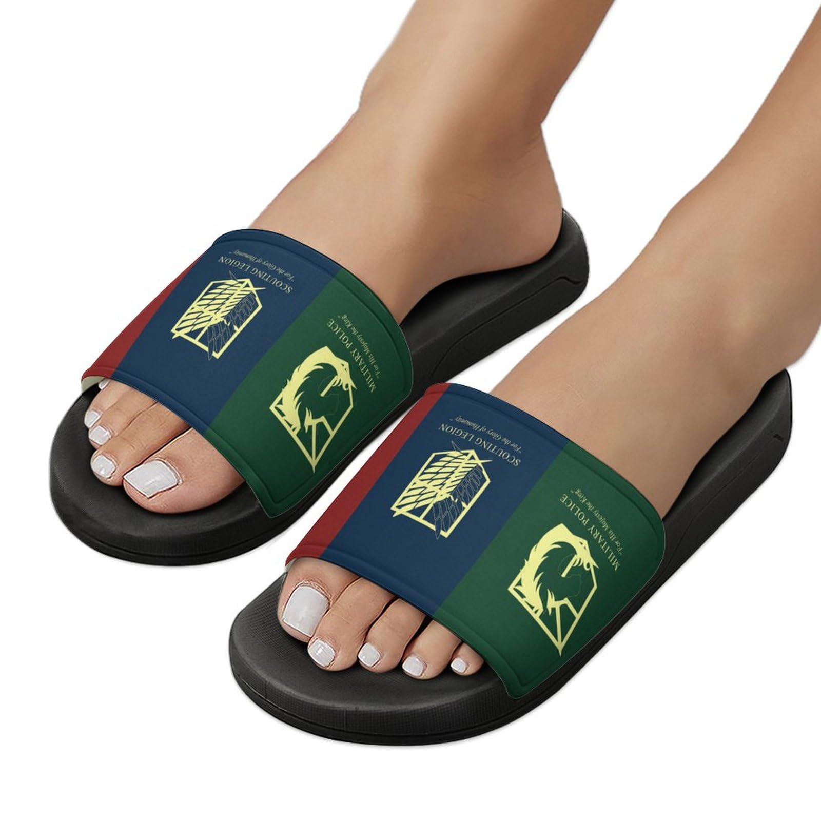 Amazon.co.jp: サンダル スリッパ 進撃の巨人 レディース メンズ