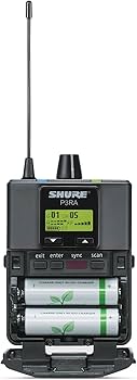 Amazon.com: Shure P3RA Premium Wireless Bodypack Receiver for
