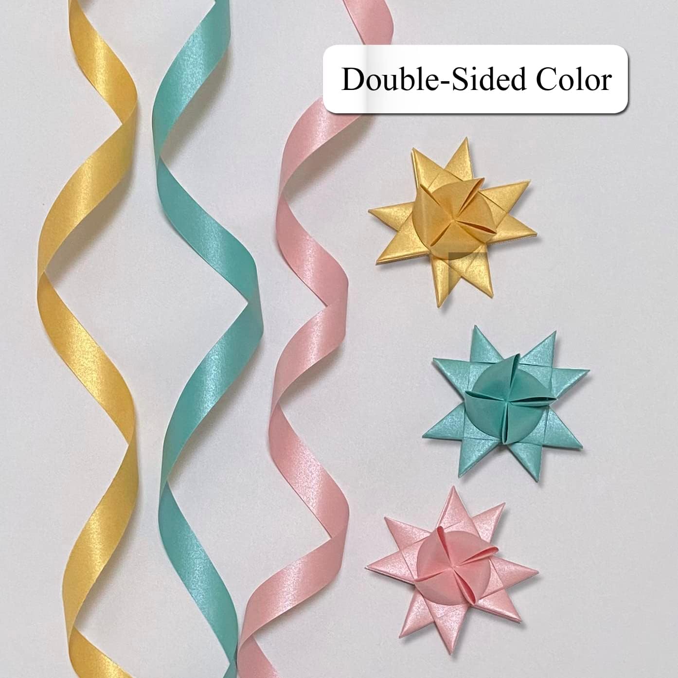 Pearlescent Paper Strips for Weaving Projects. Paper Strips for Moravian Stars, German Stars and Froebel Stars. 100 strips per pack (1 x 25 inch)