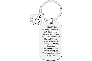 Cheer Coach Keychain: A Cherished Token of Appreciation