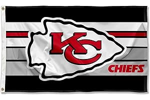 WinCraft Kansas City Chiefs Retro Stripes Outdoor Flag