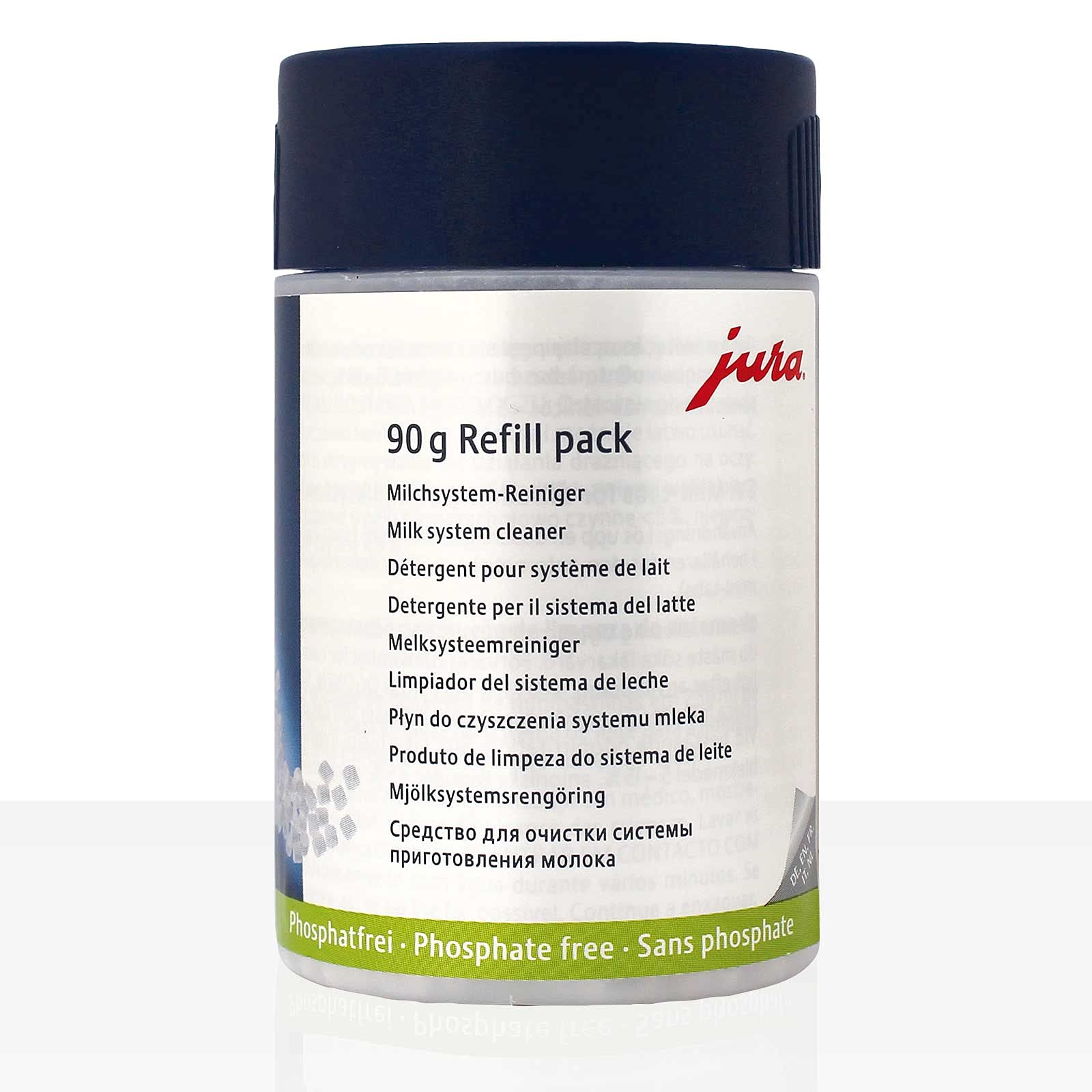 Jura Milchsystemreiniger Mini Tabs mit Dosierer + 1x Nachfülldose