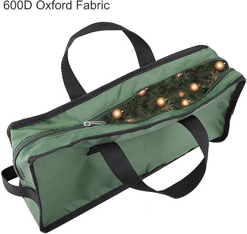Miniatura 7 de Bolsa de almacenamiento para árbol de Navidad, contenedores de almacenamiento para árbol de Navidad, resistente tela Oxford 600D con asas duraderas,