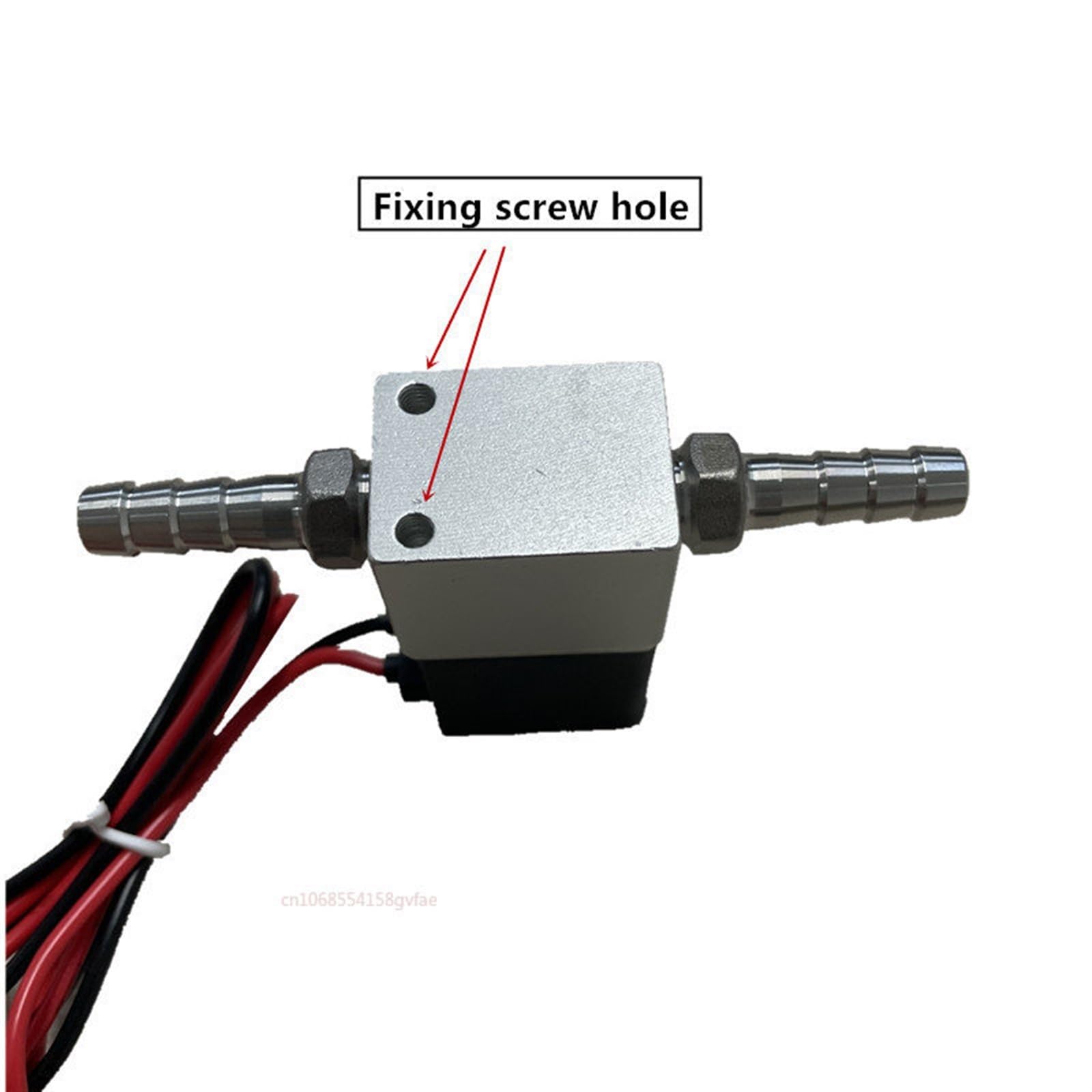 Zawór sprężarki normalnie zamknięty pneumatyczne aluminiowe zawory elektromagnetyczne DC 12 V 24 V 110 V 220 V napięcie 2-drożne 1 szt. (zestaw 12 mm, 12 V DC)