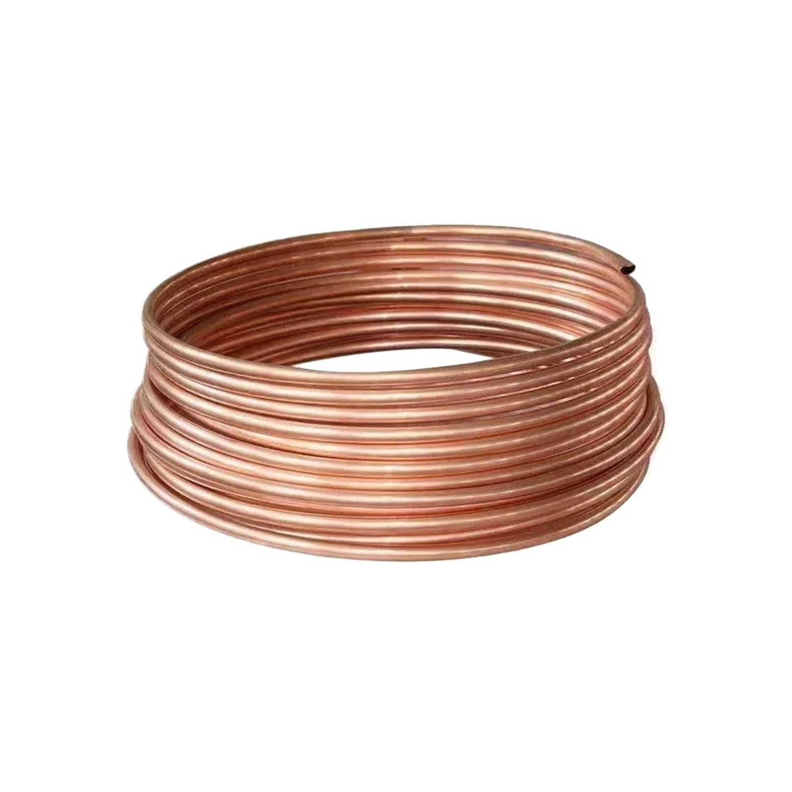 Genterun 8X1.5mm T2 Red Soft Copper Capillary Tube, Compatible For Universal, Refrigeration Air Conditioning Coil Pipe Od 2Mm To 12Mm(1 Meter,)