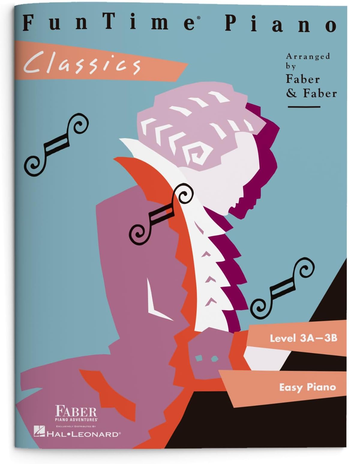 FunTime PiaFunTime Piano: Classics – Level 3A 3B |Early Intermediate Classical Piano Sheet Music |Famous Opera and Orchestral Themes for Piano Students | Faber Piano Songbook for Lessons and Recitals