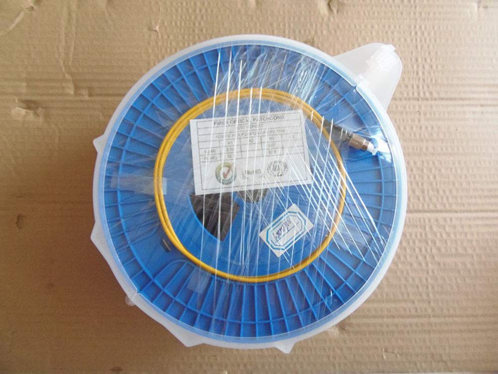 1KM Bobina di Cavo a Fibra Ottica del Lancio OTDR G652D Modalità Singola 9/125um Fibra Nuda Spool OTDR Testing Cavo Ottico