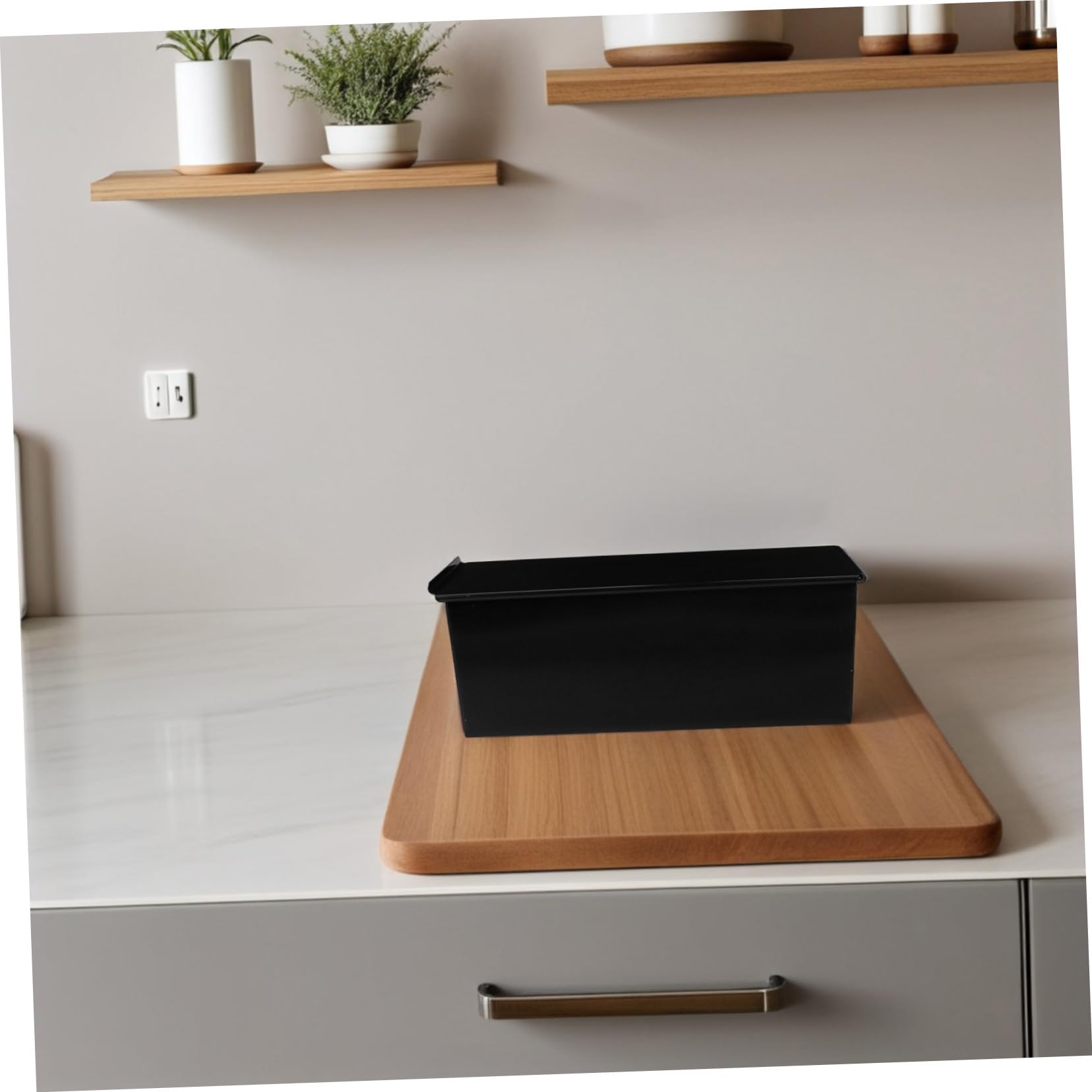 Gatuida Kastenform Brotbackform mit Deckel Robuste Toastform Antihaftbeschichtung Backform für Brot Toast und Kuchen für Zuhause Bäckerei und Gastronomie