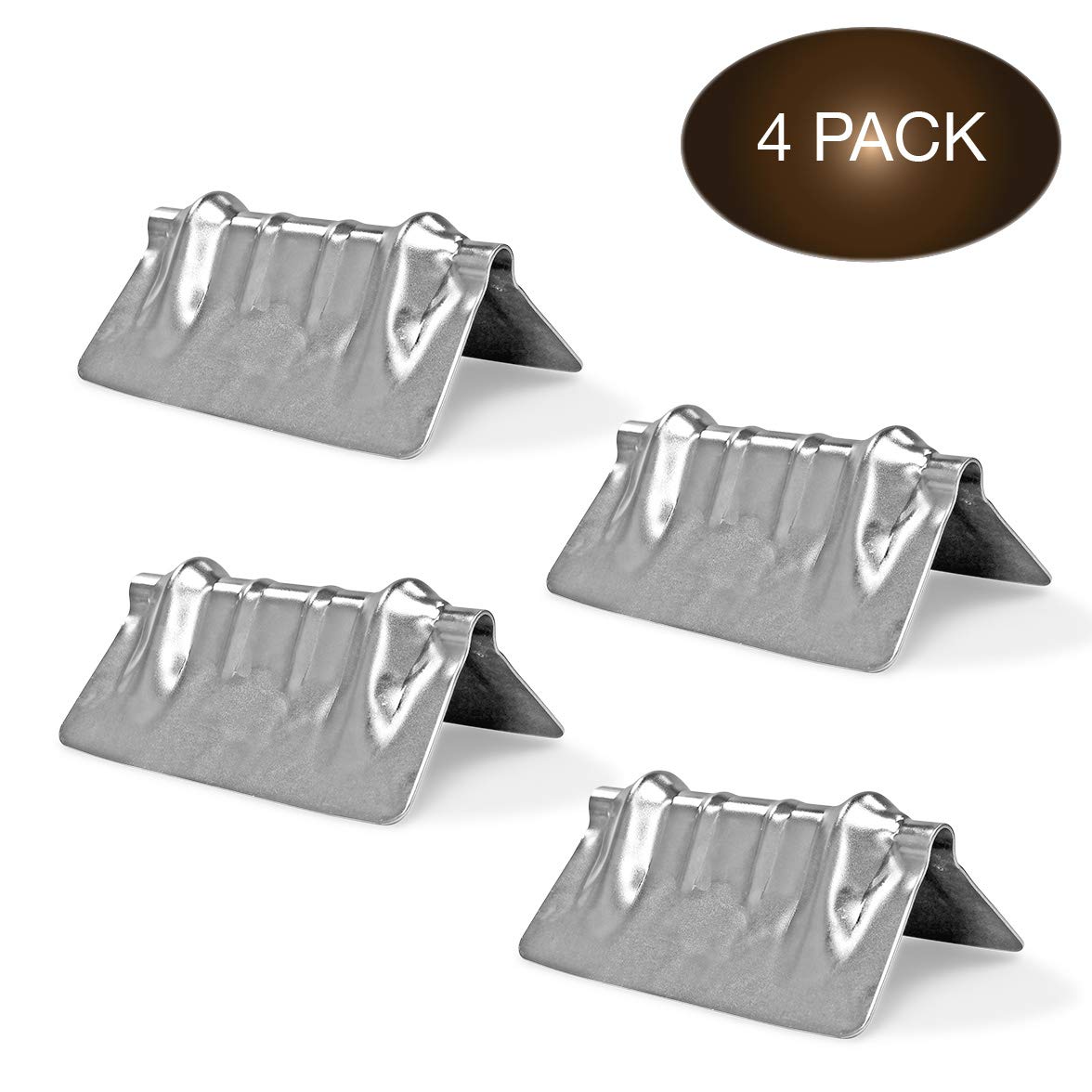 DC Cargo Mall Four Steel Edge Protectors for Flatbed Chain V Board Trailer Corner Protectors