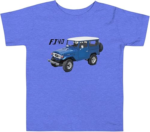 1985 FJ40 Vintage SUV 4WD Niño Camiseta de manga corta