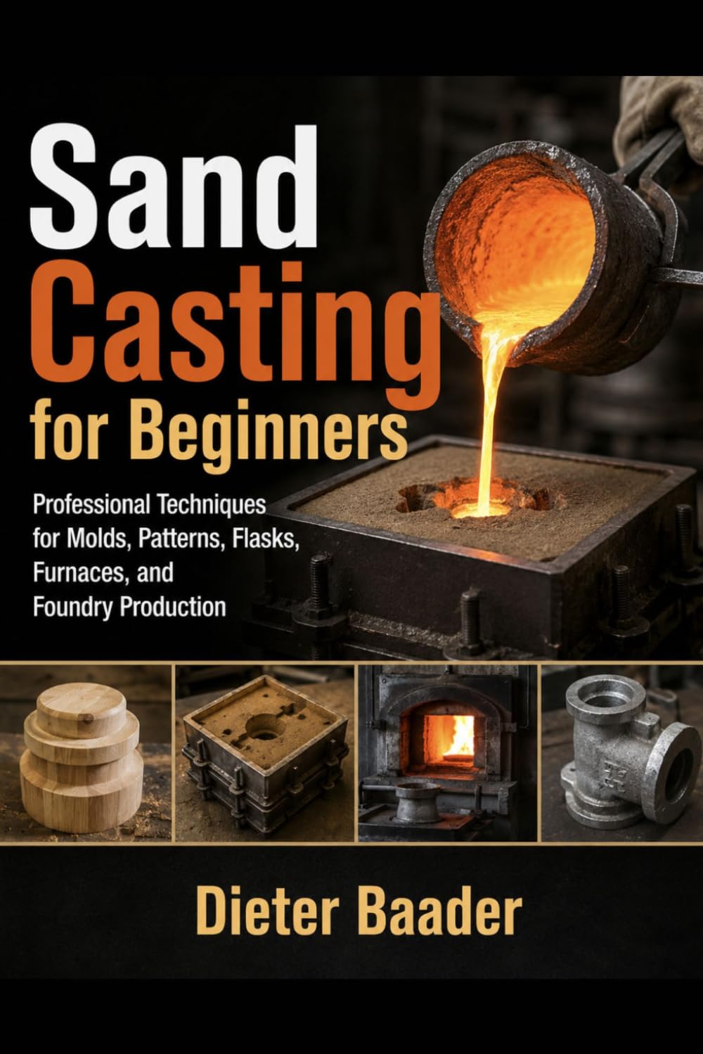 Sand Casting for Beginners: Professional Techniques for Molds, Patterns, Flasks, Furnaces, and Foundry Production