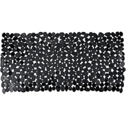 Revestimiento Para Bañeras Wenko Paradise Alfombra para Bañera, Negro, 71x36x3 cm