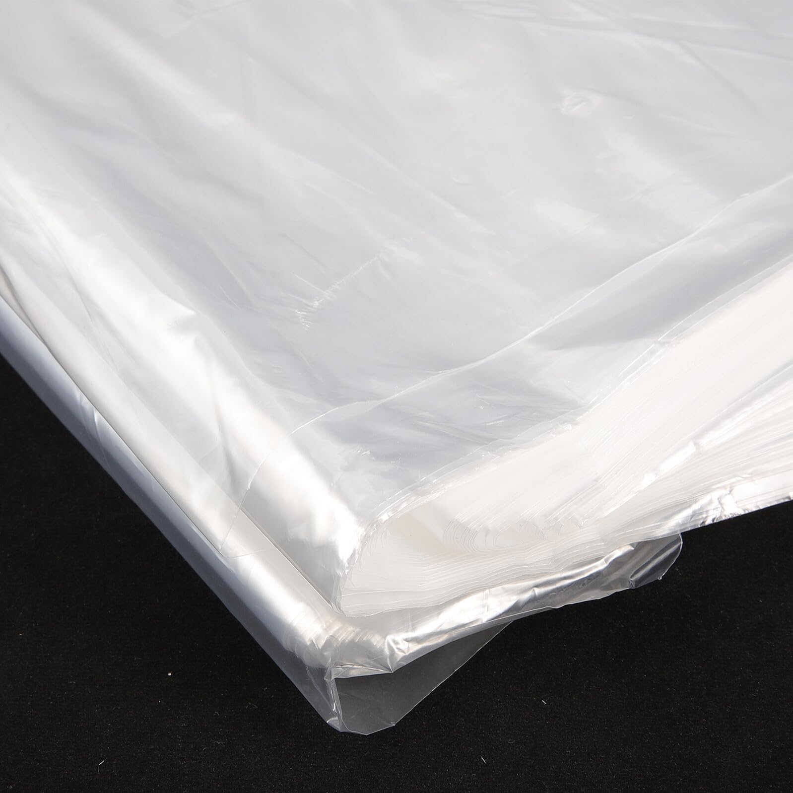 Kinderkleidersack 50 Stück Pe Transparent für Hemden und Anzüge | Staubschutz für Hotel und Lagerung, Leicht und Praktisch, 45x70cm, für Kinderkleidung