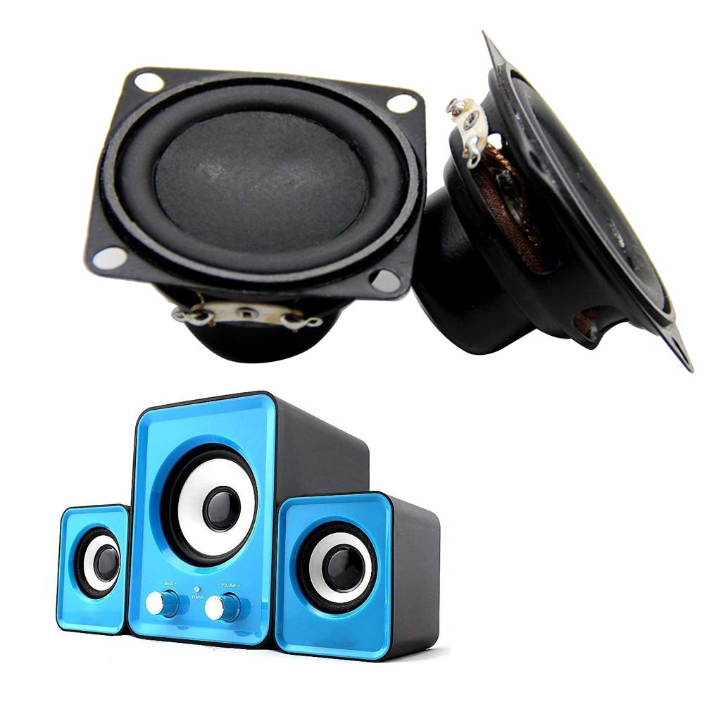 53mm Portable Speakers Full 4Ohm 10W Stereo HiFi Horn Loudspeaker Home Theater Accessories