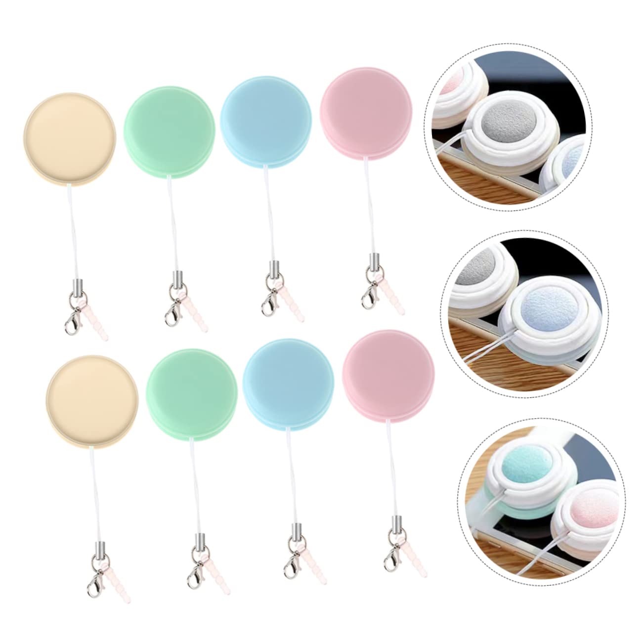 STOBOK Lot De 5 Lingettes Nettoyantes Lentilles Chiffons De Nettoyage Écrans Lingettes Nettoyantes Lunettes Appareils Électroniques Spray Téléphones Portables 10 Pièces X 5