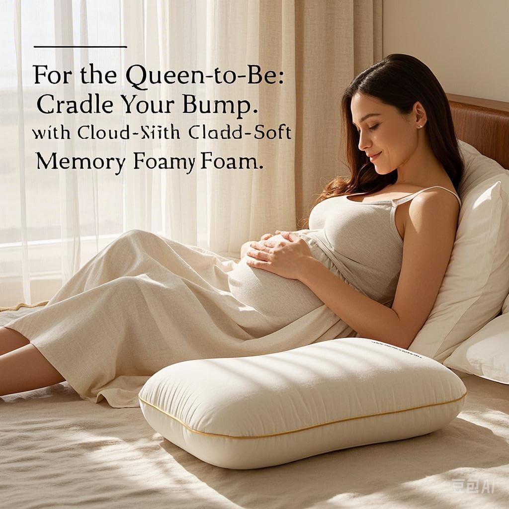 Side Sleeper Pillow - Cooling Cervical Neck Pillow for Side Sleeping, Memory Foam Pillows for Back and Stomach Sleepers - Ergonomic Bed Pillow for Neck and Shoulder Pain Relief