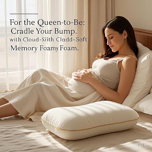 Miniatura 6 de Almohada cervical refrescante para dormir de lado, almohada cervical refrescante para dormir de lado, almohadas de espuma viscoelástica para dormir