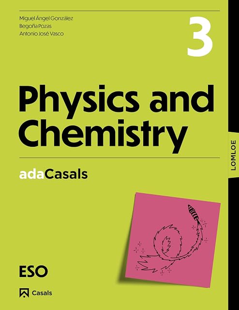 Portada de Physics and Chemistry 3º ESO Ada LOMLOE Catalu