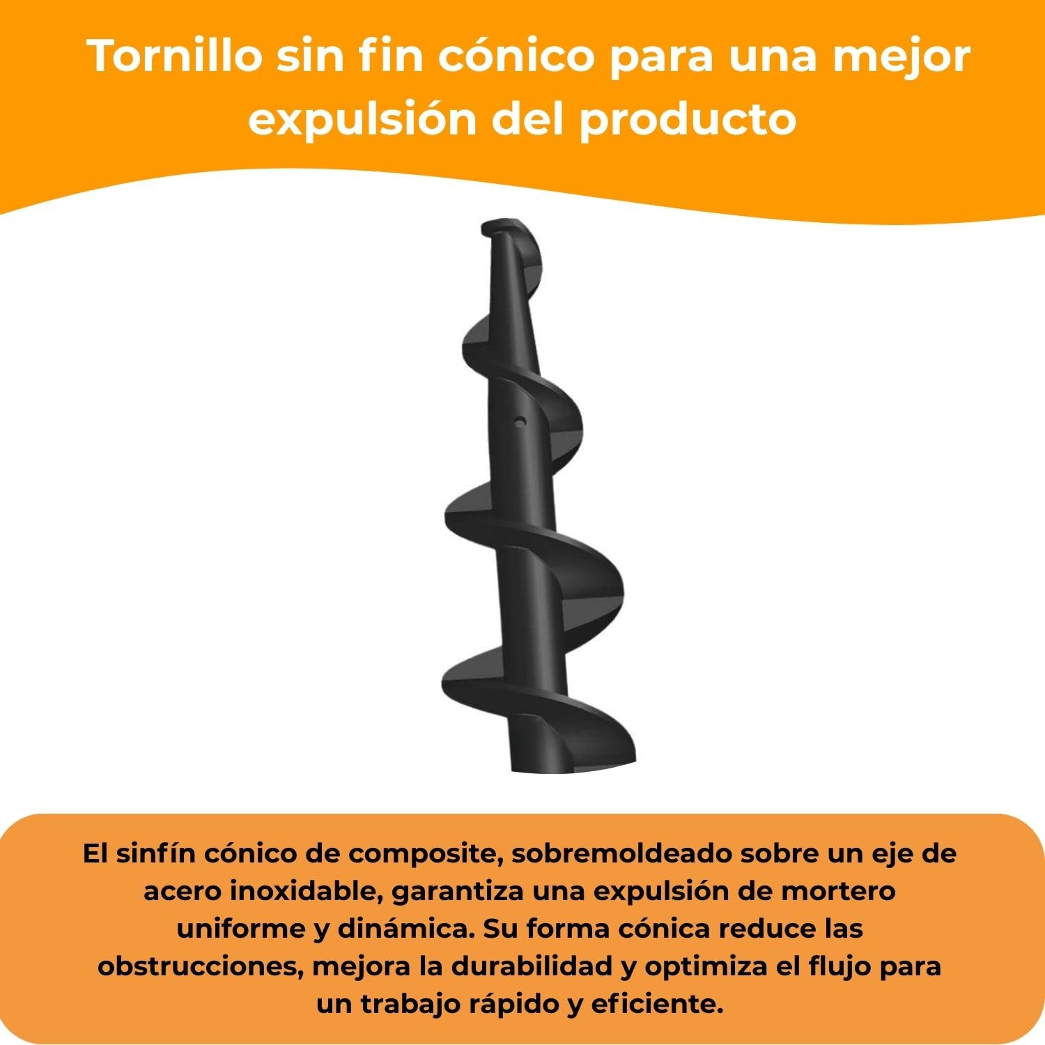 QUICKJOINT Aplicador de juntas de mortero para piedra y ladrillo con taladro – uso profesional