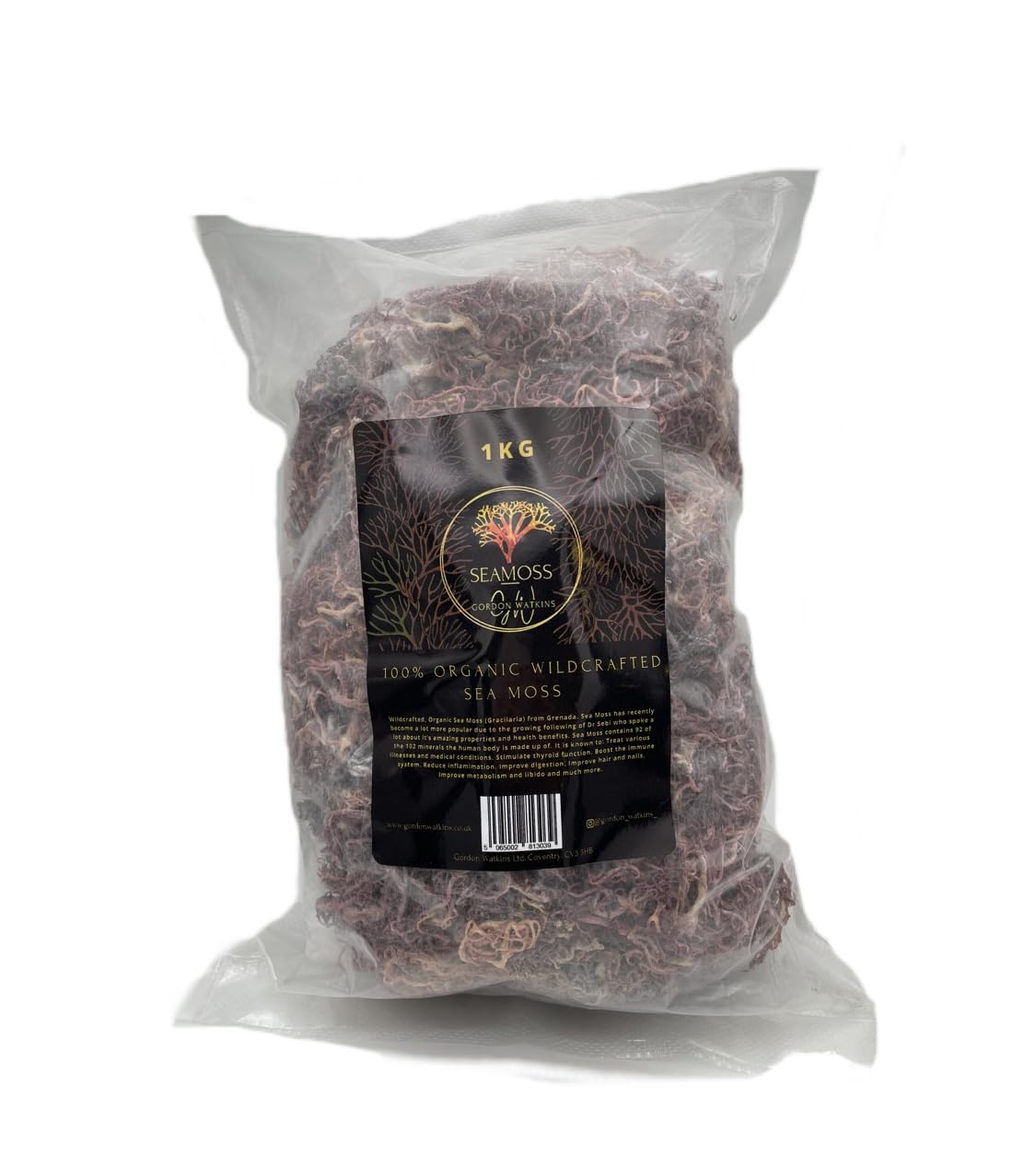 Sea Moss (raw) (Purple, 1kg)