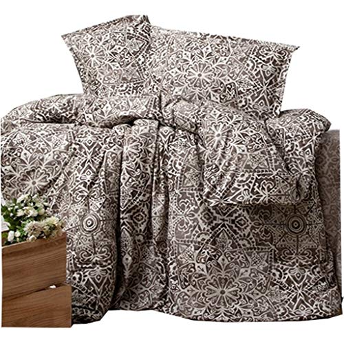 Parure de lit 200 x 220 cm avec 2 taies d'oreiller 80 x 80 cm Diva V1 Cover