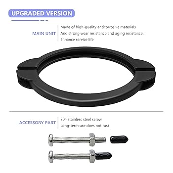 Amazon | 11380 プールクランプ交換部品、ネジ付き、12インチと