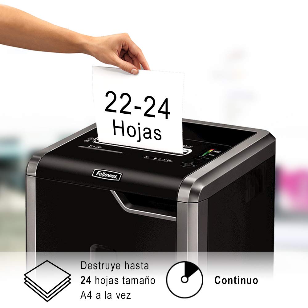 Fellowes - Destructora 325Ci Corte En Partículas