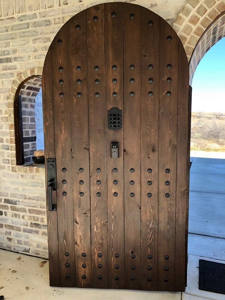 Clavos Nails, Premium Grade, 1 3/8 inch Diameter, Matte Black Powder Coat Finish (12)