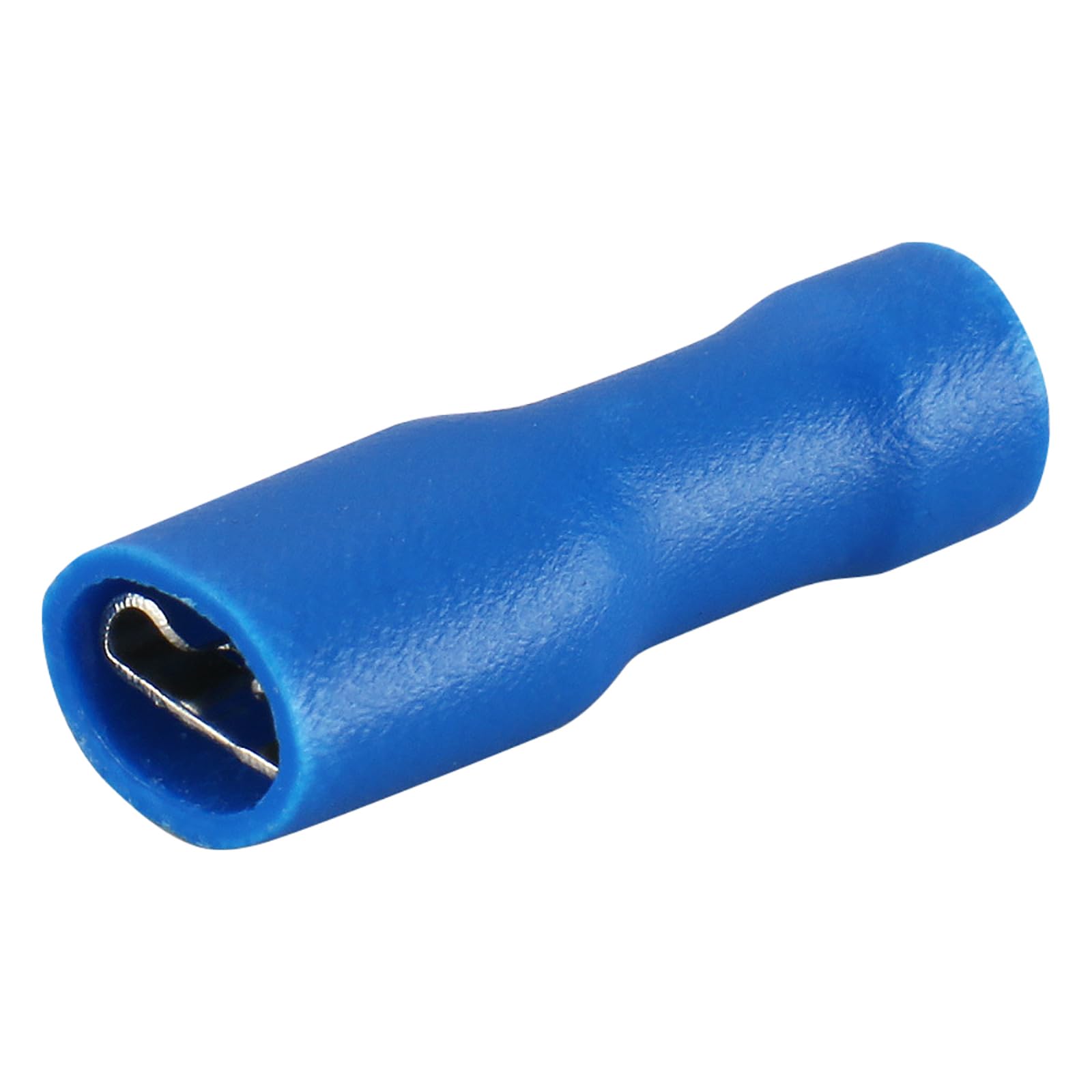 100-Pack Quick Electrical Wire Splice Connectors – Blue, 16-14 AWG | USA Made | Male/Female
