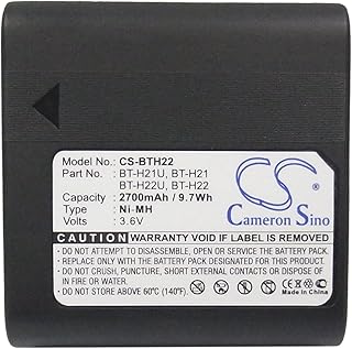 Cameron Sino Battery for Sharp VL-8, VL-8888,VL-S1H, VL-SE10, VL-SE10H, VL-SE10U, VL-SE20U, VL-SE20U VL-SE50U, VL-SE50U, VL-SW50, VL-SW50E, VL-SW50U, VL-SW980, VSH006M11, VSH007M08 2700mAh