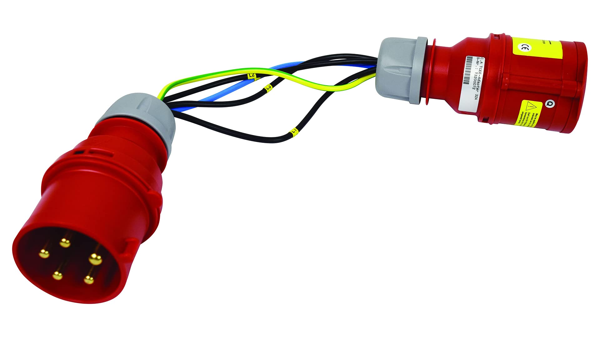 Adaptateur mesure courant différentiel 32A Chauvin Arnoux P01102063 triphasé fuite