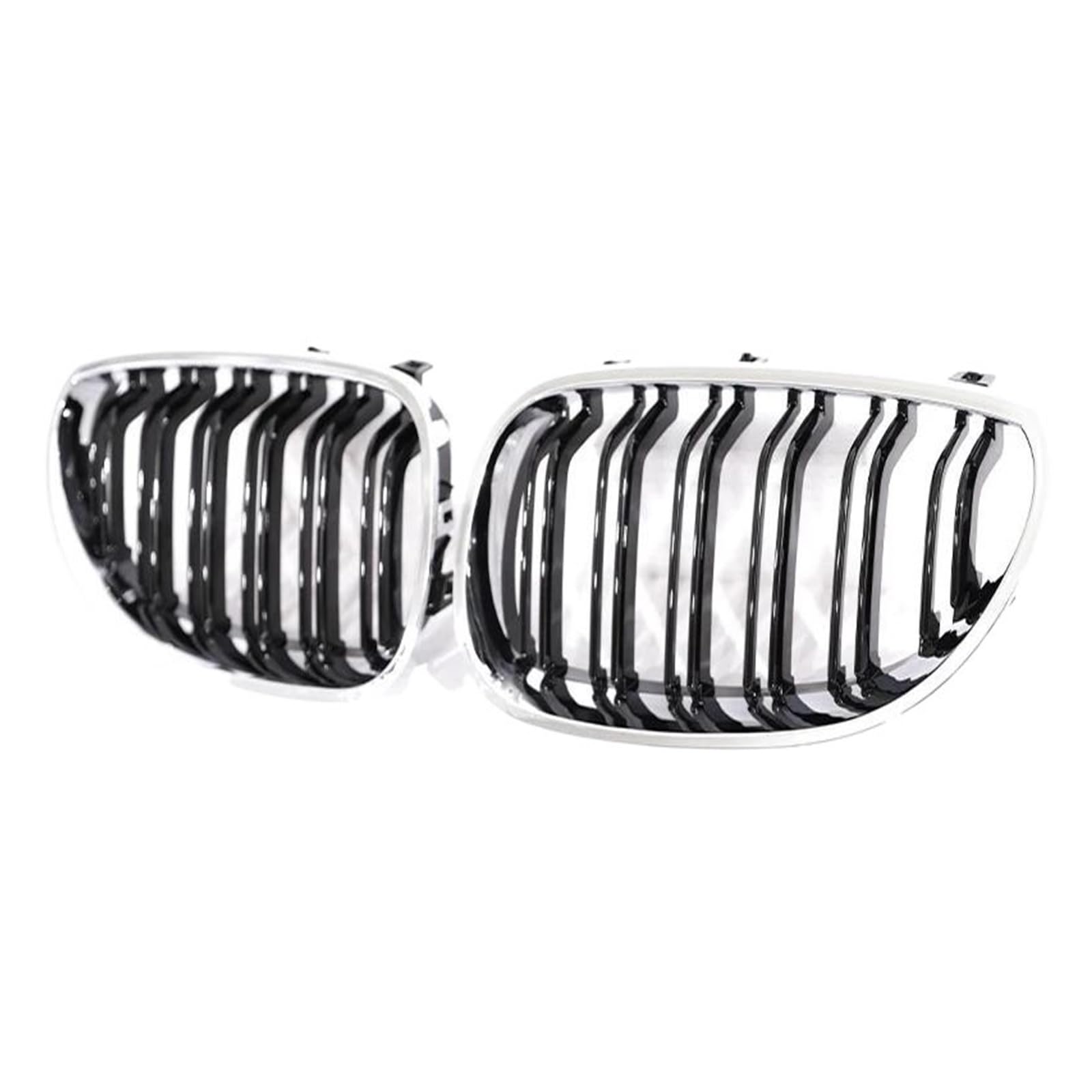 Calandre E60 E61 M5 Chrome Black : Solution Remplacement Grille Avant Vieillie