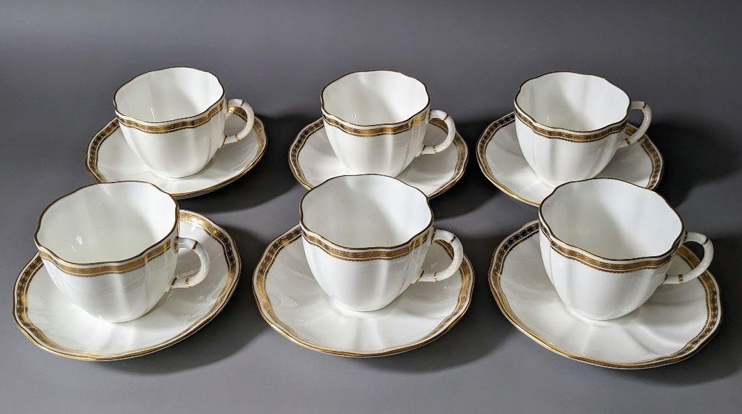 ロイヤルクラウンダービーカップ＆ソーサー 6客セット箱入り