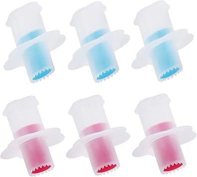 6 Pack Cupcake Plunger Cutter Pastry Corer Plunger Cutter Pastry Corer Decorating Divider Cake Filler Tool 3 Red+3 Blue