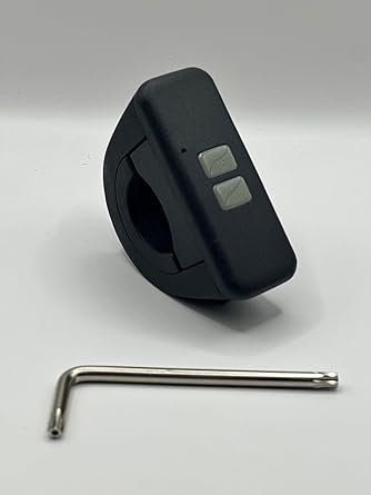 Handlebar Mounted Motorcycle Garage Door Opener Compatible Only with Genie