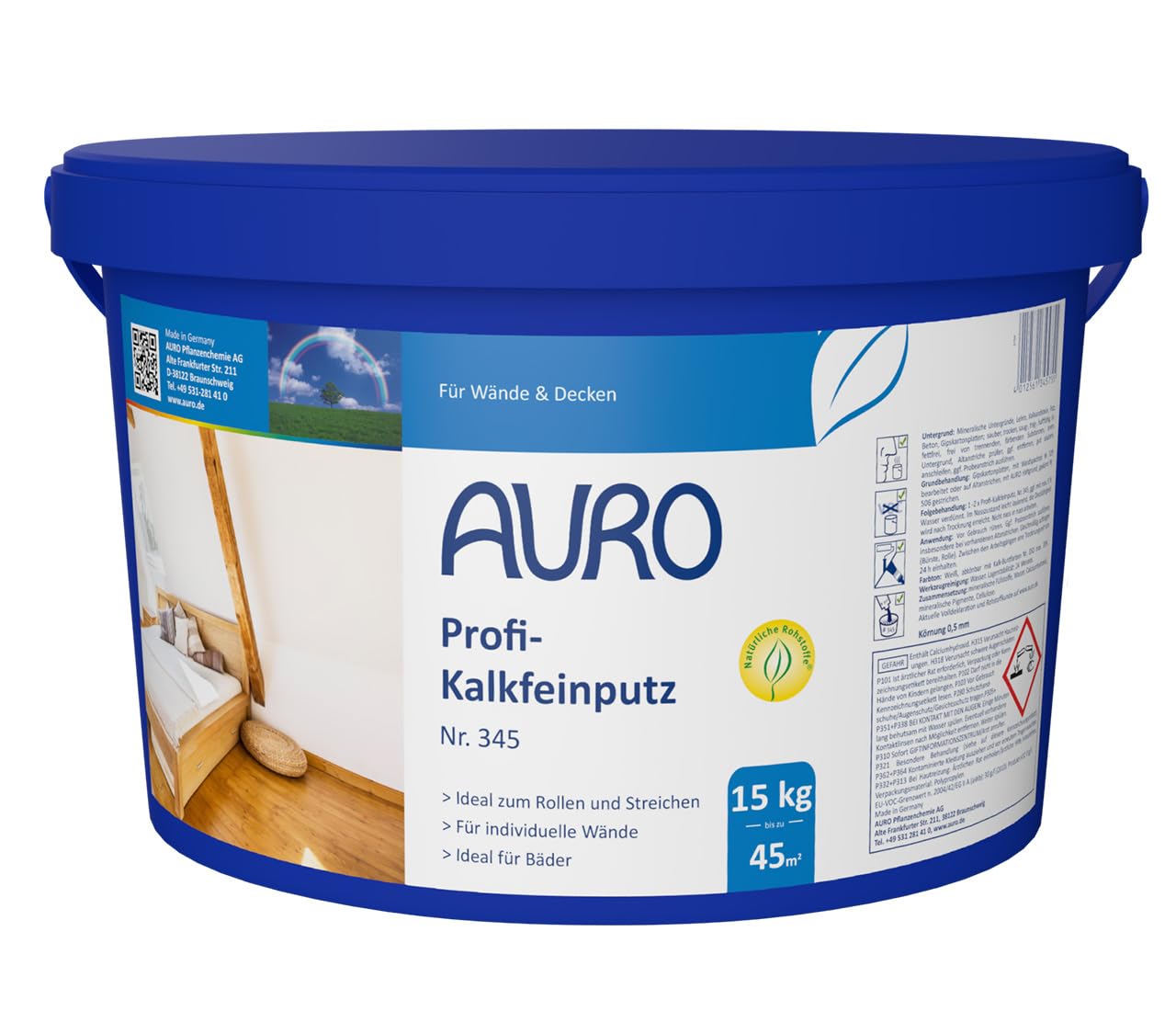 Auro Profi-Kalkfeinputz 345 15 kg
