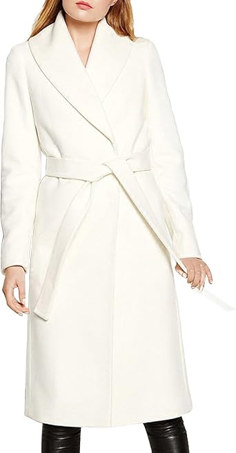 wool coat white