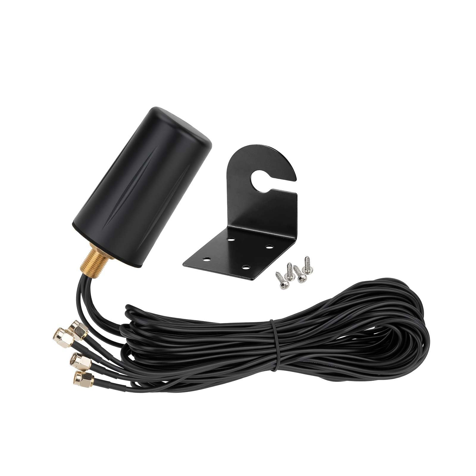 Bingfu 5G LTE Dual Band 4x4 MIMO Außenantenne mit 3 m Kabel SMA Stecker für Verizon AT&T T-Mobile 4G 5G Hotspot Modem Wireless Router Cellular Gateway Trail Kamera
