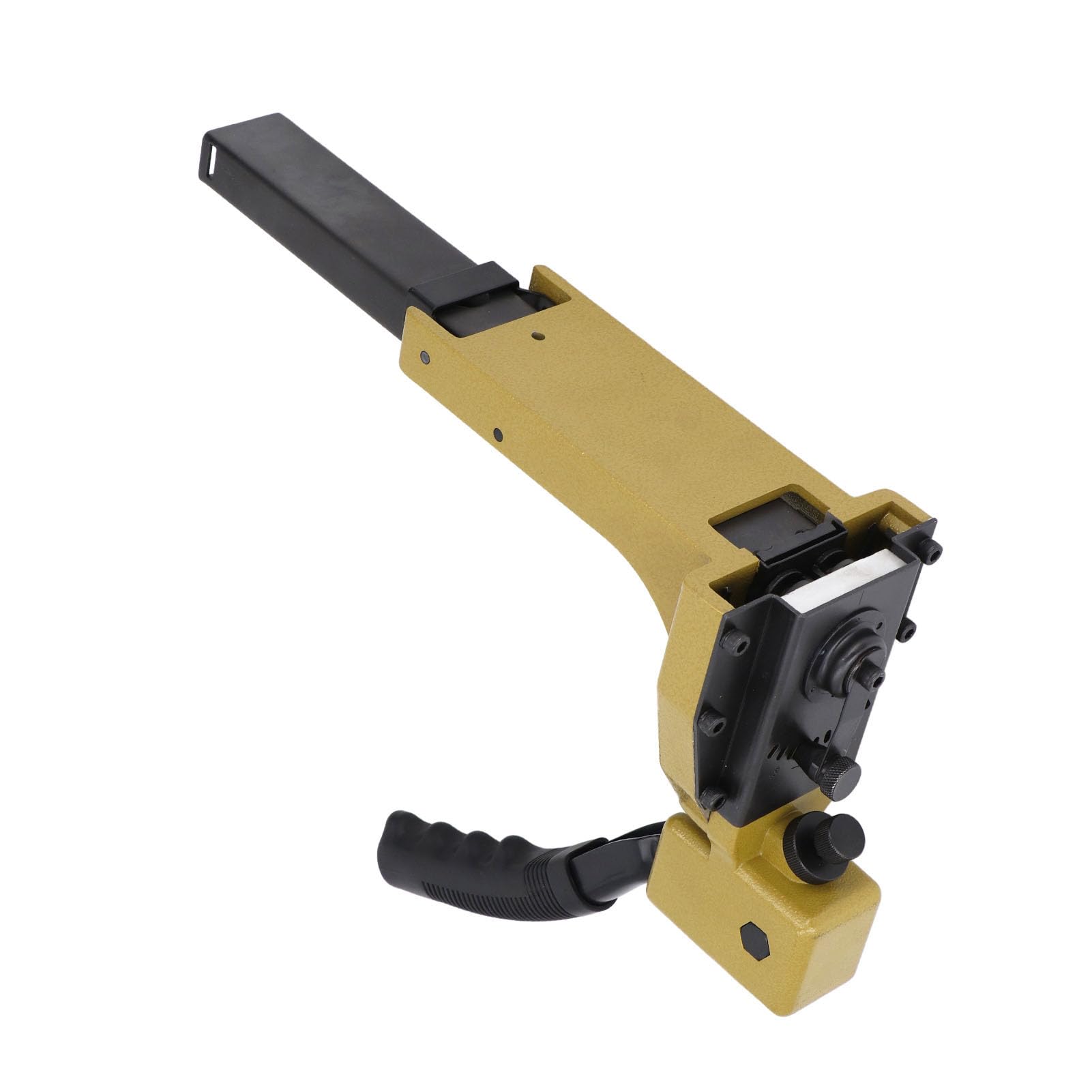 Aramox Agrafeuse de Fermeture de Carton, Machine de Scellage Manuelle de Carton ondulé avec Profondeur d'agrafe Réglable, capacité de 100 Agrafes, pour Sceller les Boîtes, Salles d'emballage,