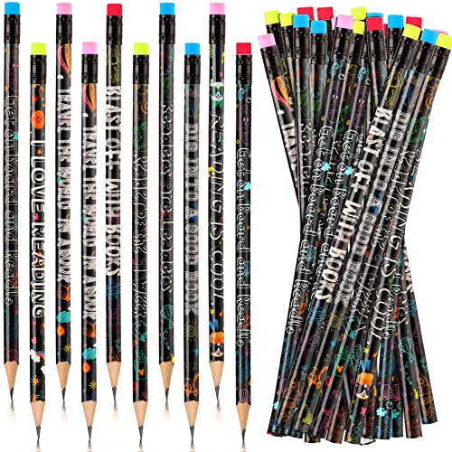 Frienda Set de 200 lápices de grafito motivacionales miniatura 1