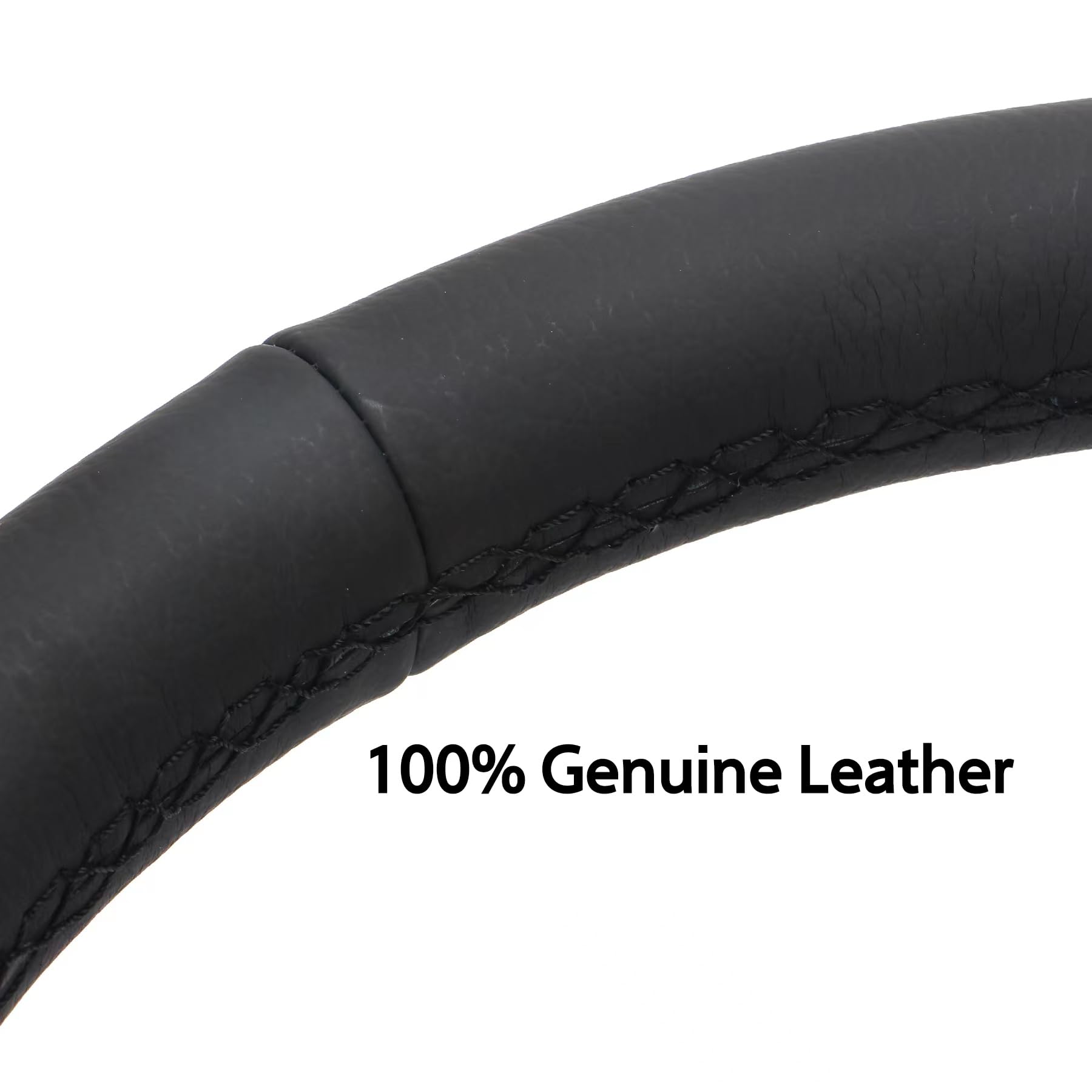 Universelles Rennlenkrad mit 6 Bolzen, 320 mm, schwarzes Mikrofaser-Leder, Aluminiumrahmen, tiefe Maisschale, Sportlenkrad mit Hupenknopf