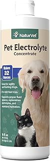 Sponsored Ad - NaturVet Pet Electrolyte Concentrate for Dogs and Cats, 16 oz Liquid Concentrate, Made in the USA